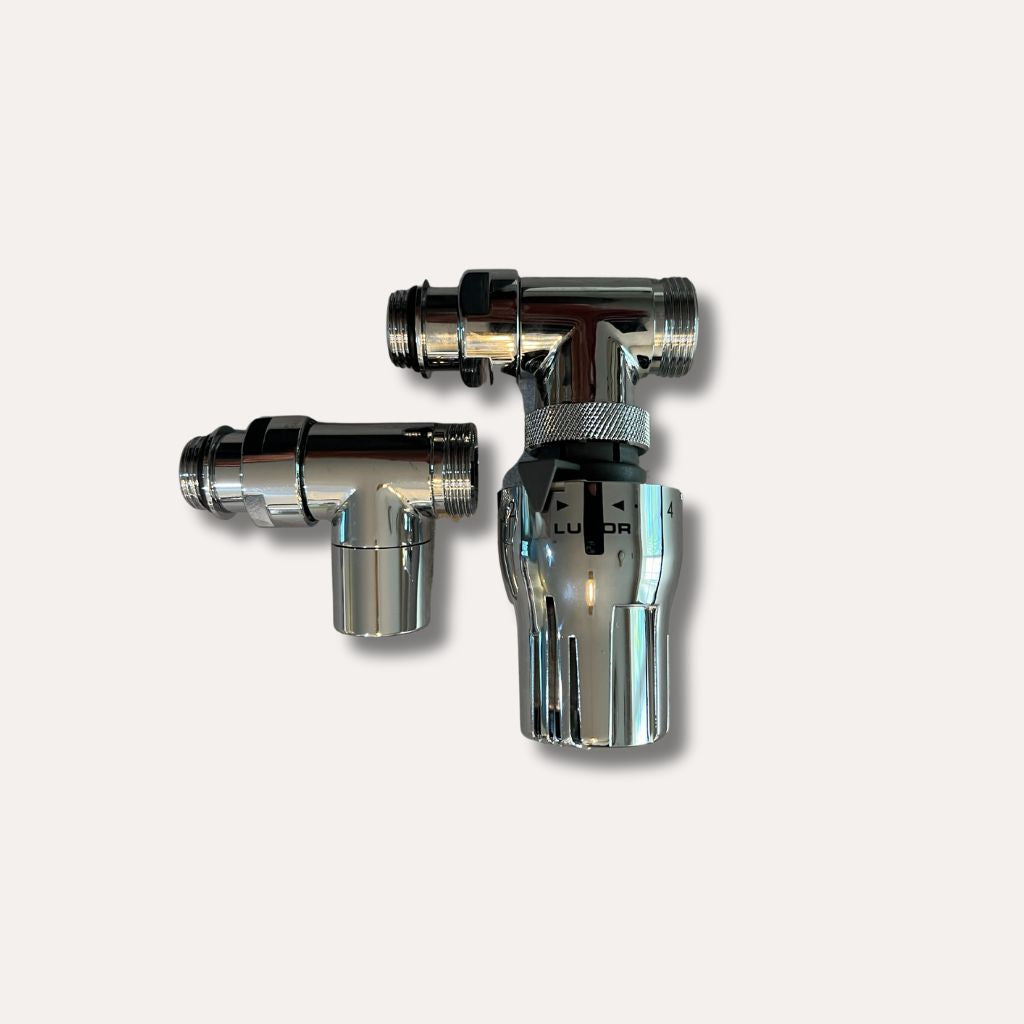 Hot Water Thermostatic Straight Valve Kit
