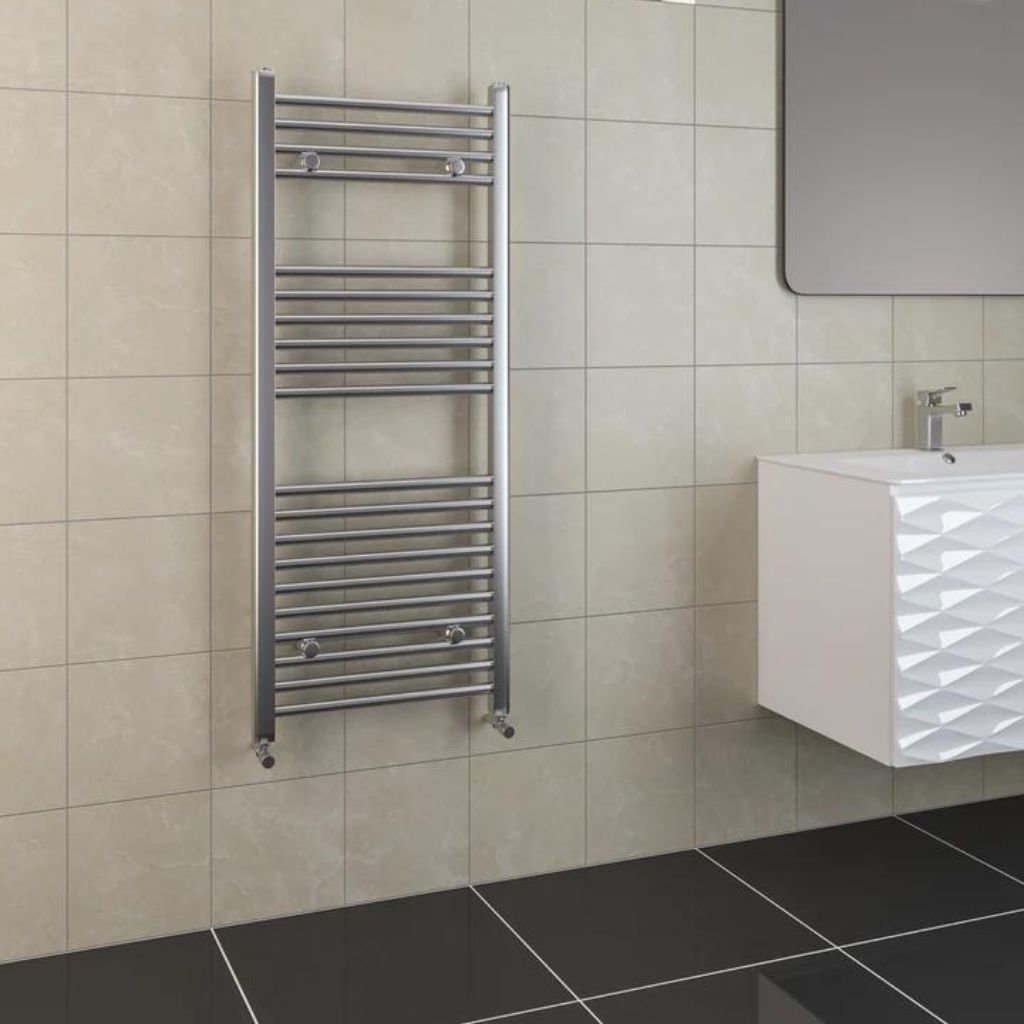 Chrome Towel Radiators for Hot Water Systems