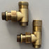 Designer Manual Angle Hot Water Valve Kits