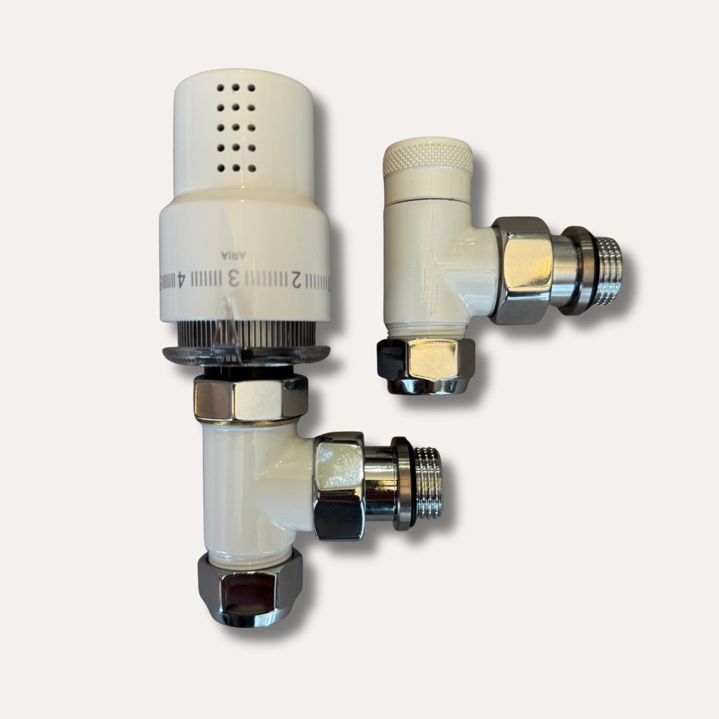 Hot Water Thermostatic Angle Valve Kit